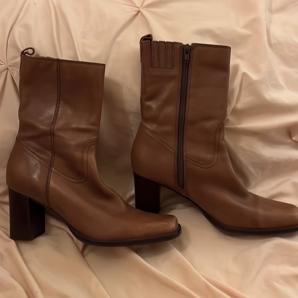 Bass Soft Leather Ankle Boot Size 9 - Picture 5 of 12